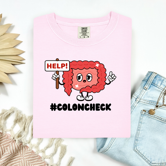 Colon Check T-Shirt