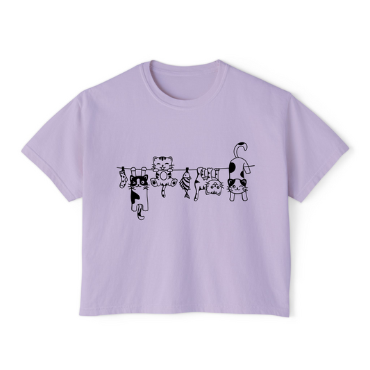 Kitties Boxy T-shirt