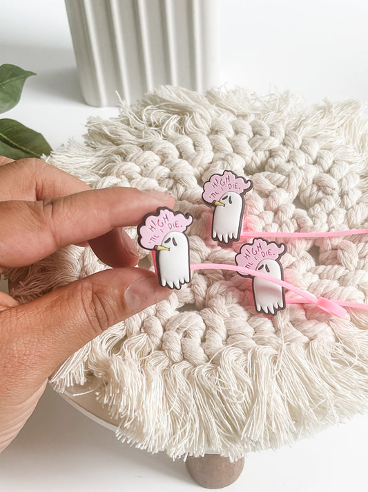 High 'till I Die Straw Toppers