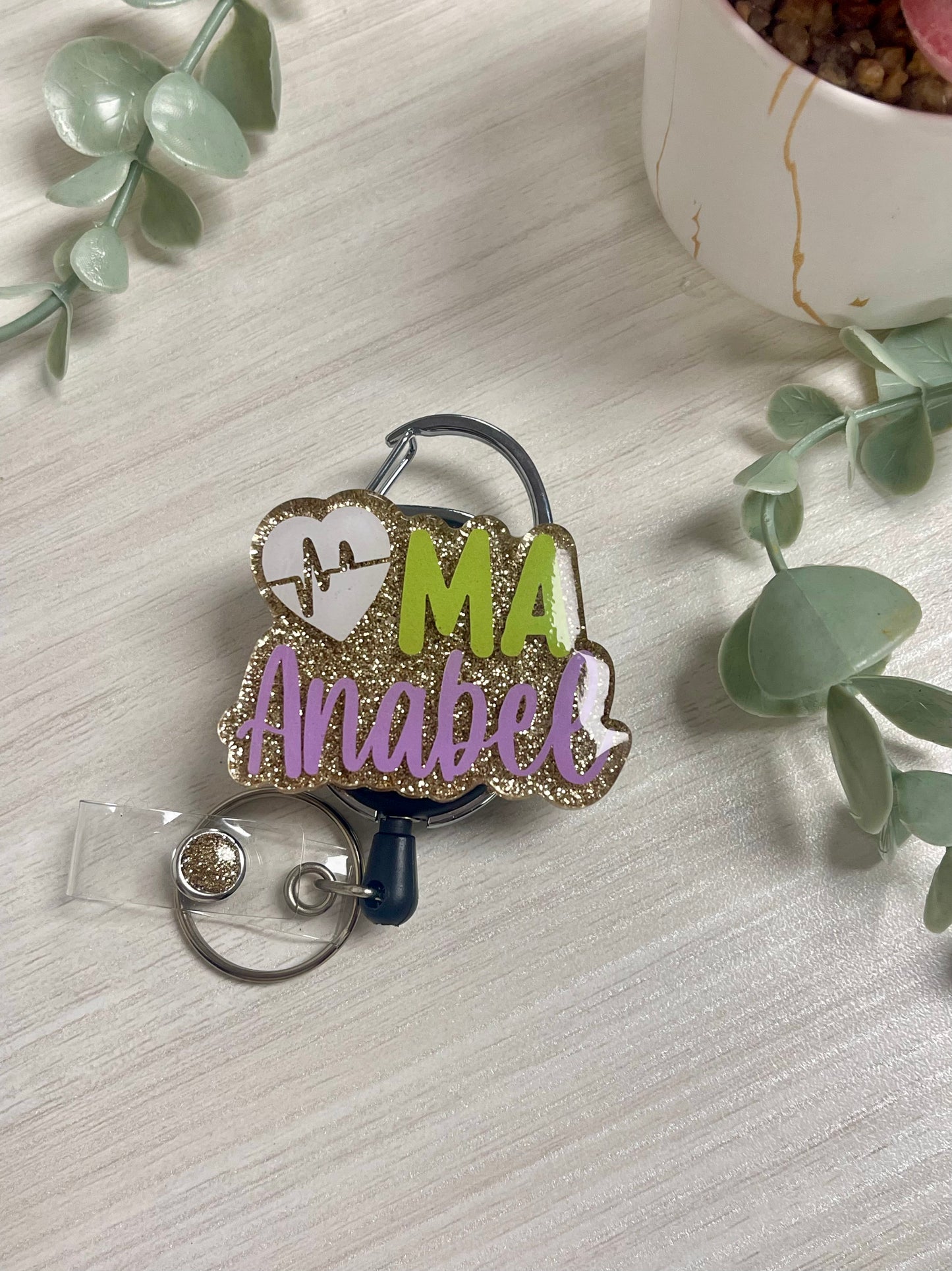Custom Retractable ID Badge Reel