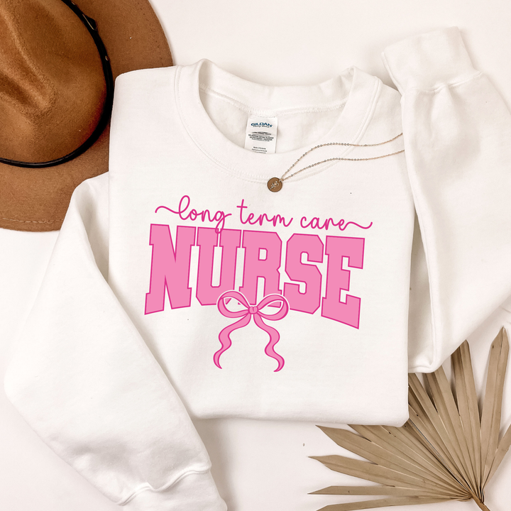 Long Term Care Nurse Crewneck
