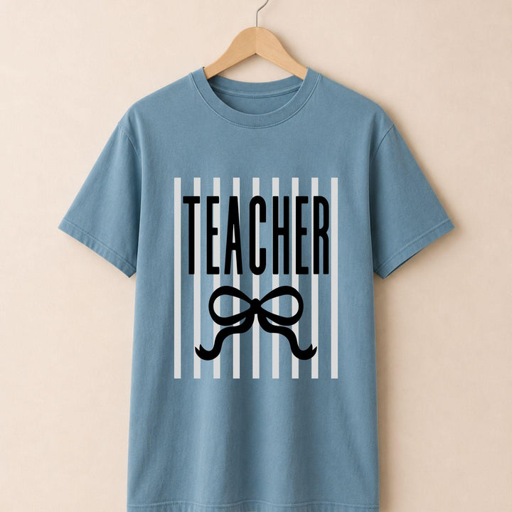 Blue t-shirt with &