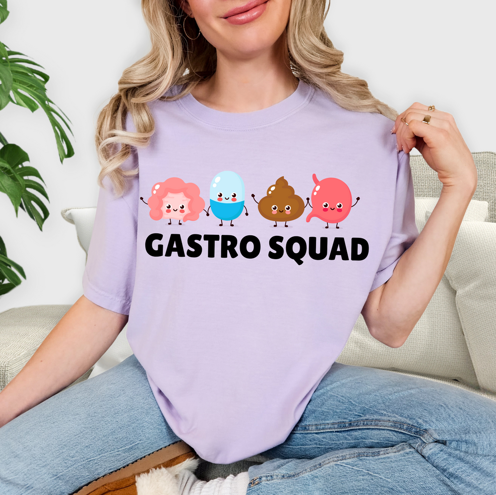 Gastro squad t-shirt detail high quality printable vinyl