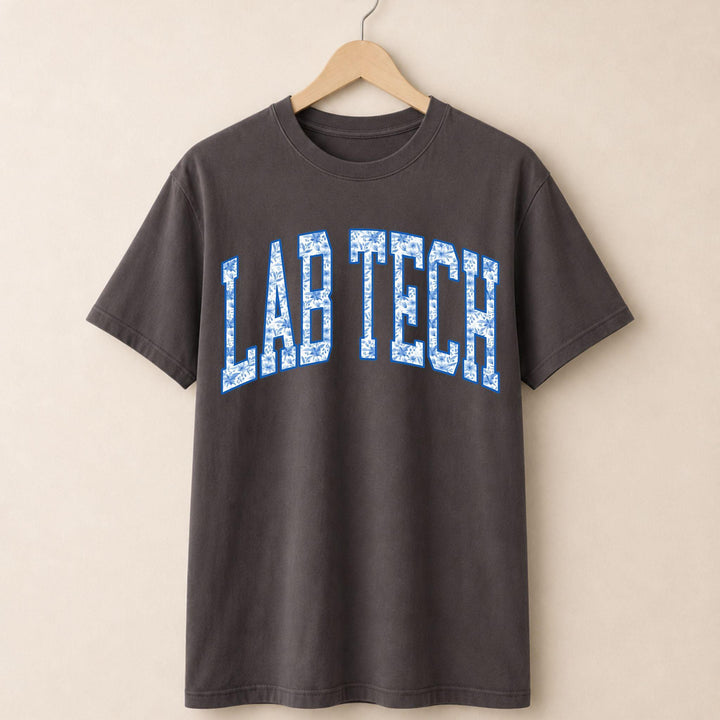 Lab Tech Blue Floral T-shirt