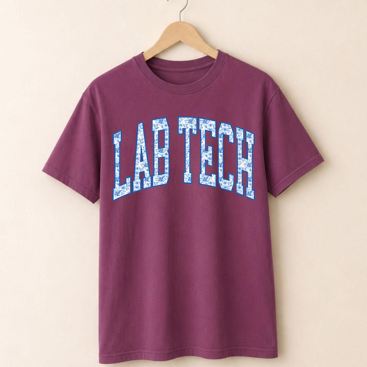 Lab Tech Blue Floral T-shirt