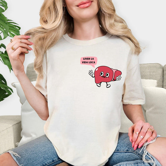 Funny nurse liver shirt unisex fit lifestyle