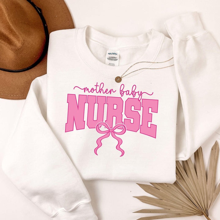 Mother Baby Bow Crewneck