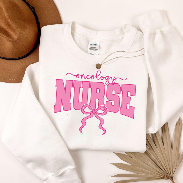Oncology Bow Crewneck