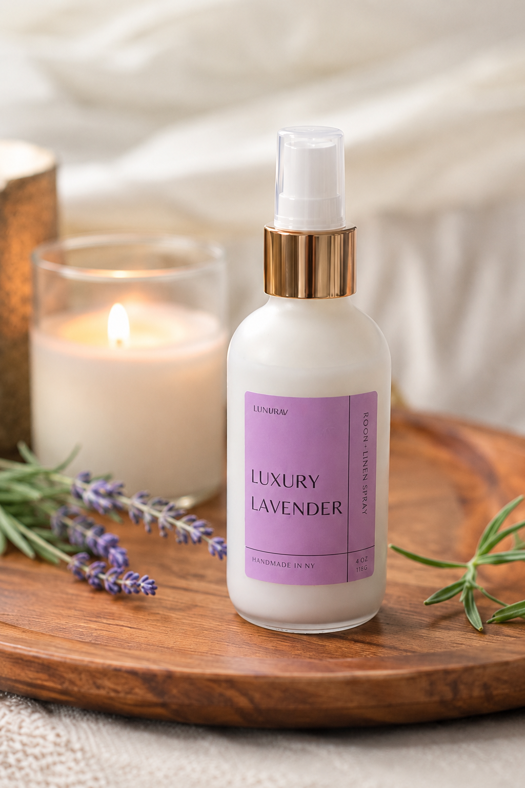 Luxury Lavender Room- Linen Spray