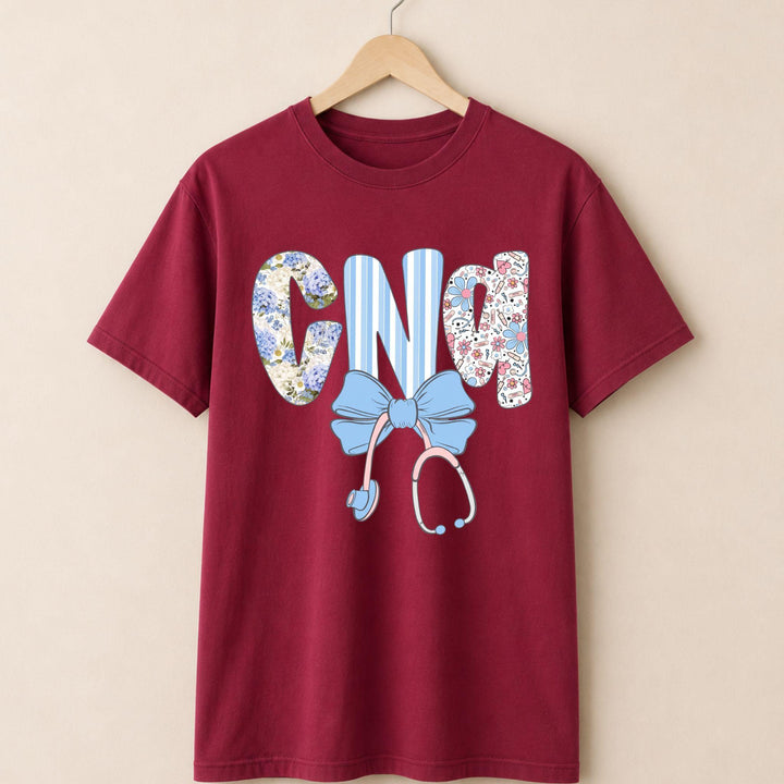 CNA Blue Bow T-shirt