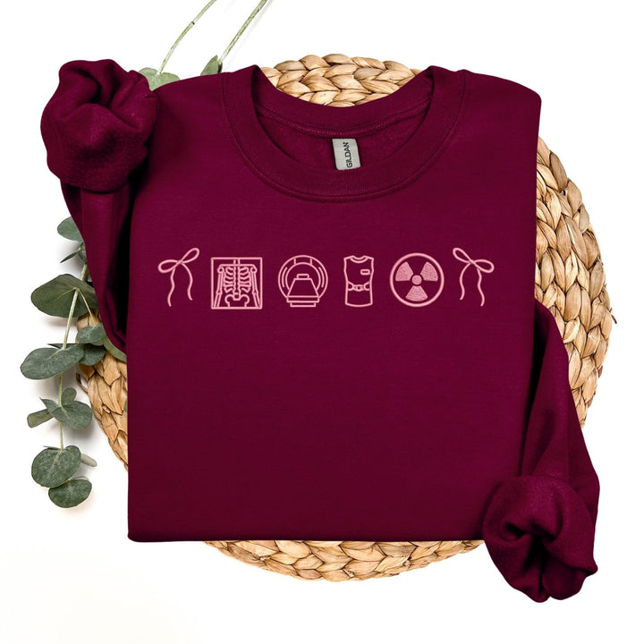 Radiology Embroidered Icon Crewneck