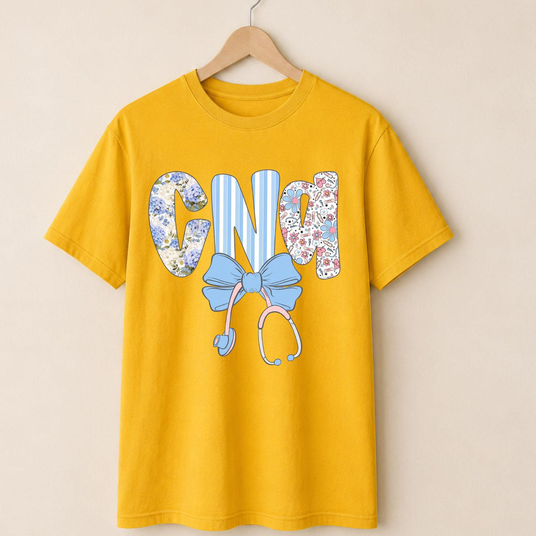 CNA Blue Bow T-shirt
