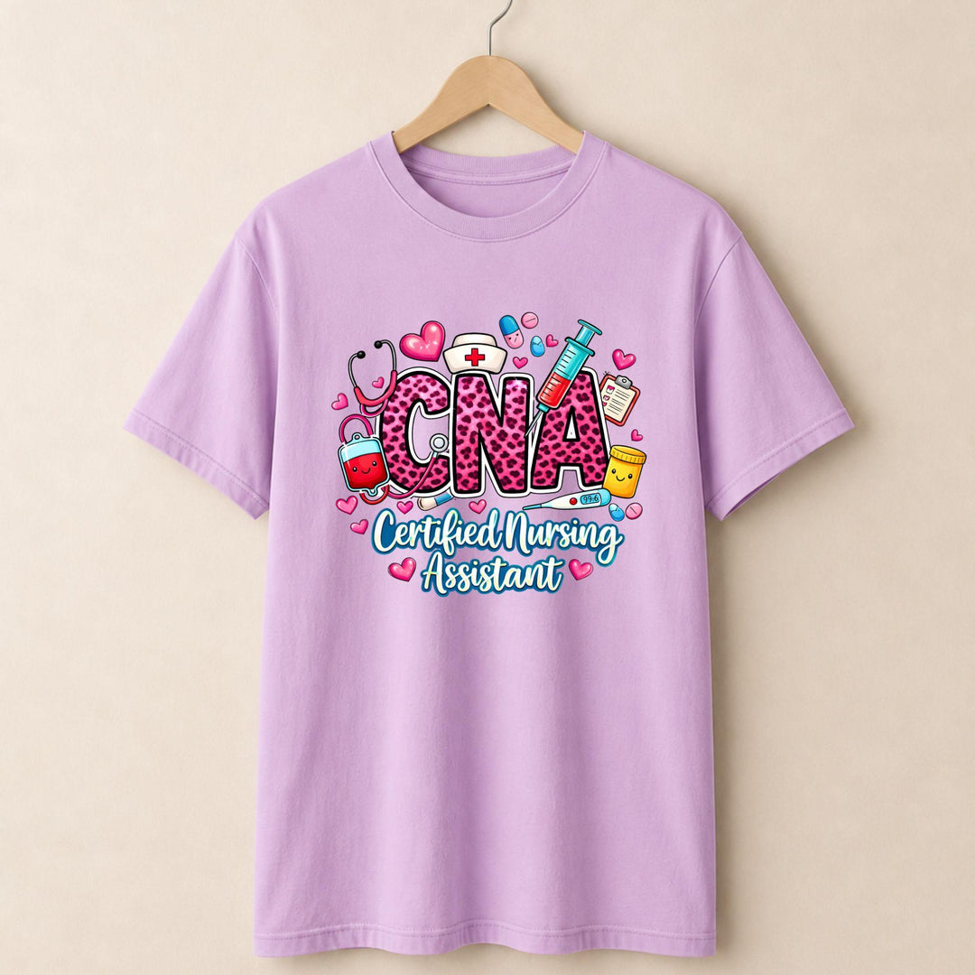 CNA Pink Print T-shirt