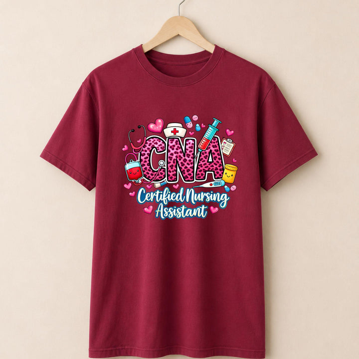 CNA Pink Print T-shirt