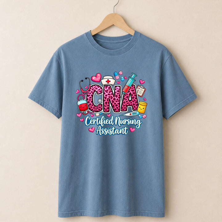 CNA Pink Print T-shirt