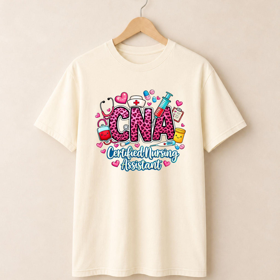 CNA Pink Print T-shirt