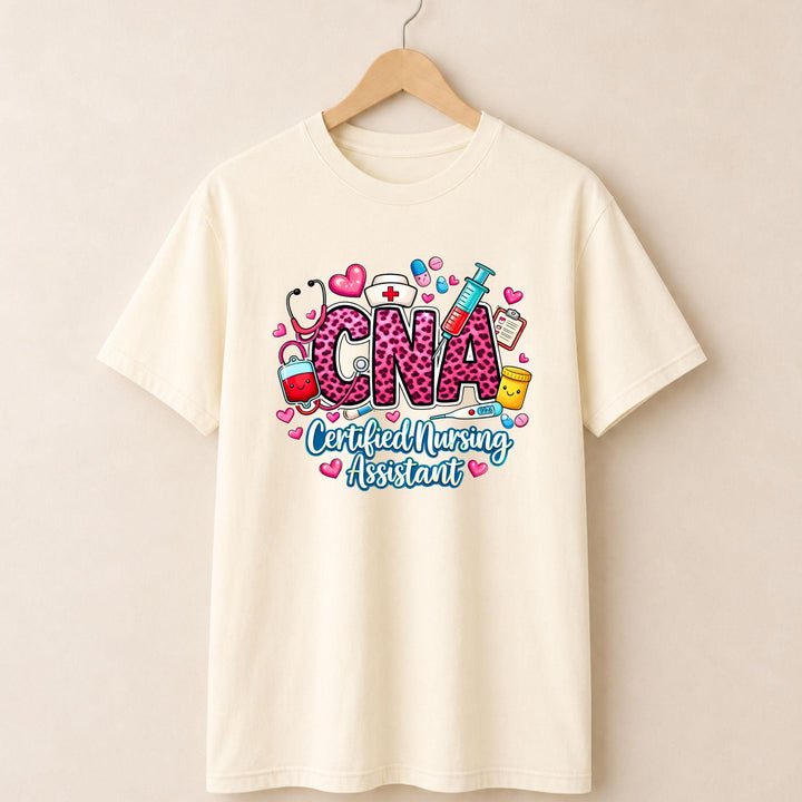 CNA Pink Print T-shirt