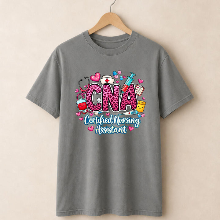 CNA Pink Print T-shirt