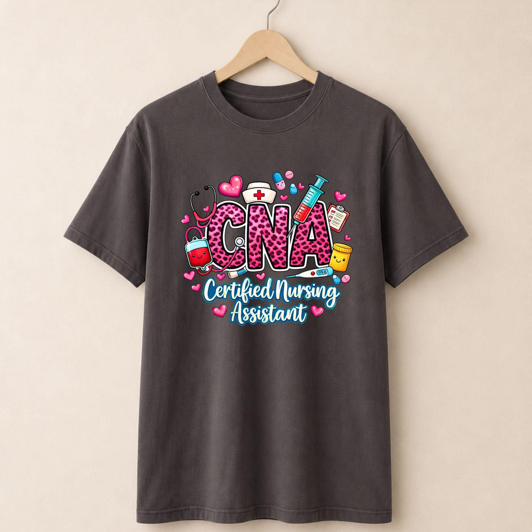 CNA Pink Print T-shirt