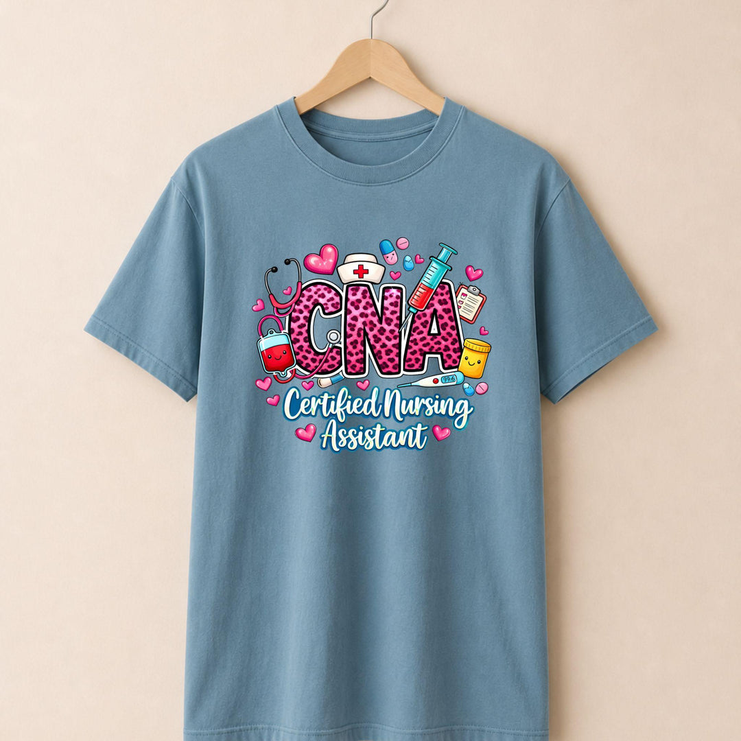 CNA Pink Print T-shirt