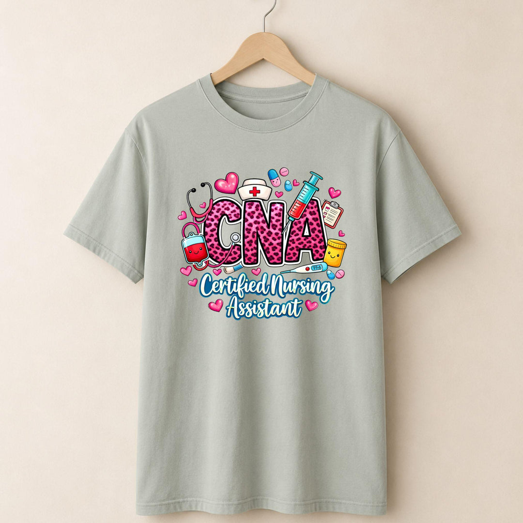 CNA Pink Print T-shirt