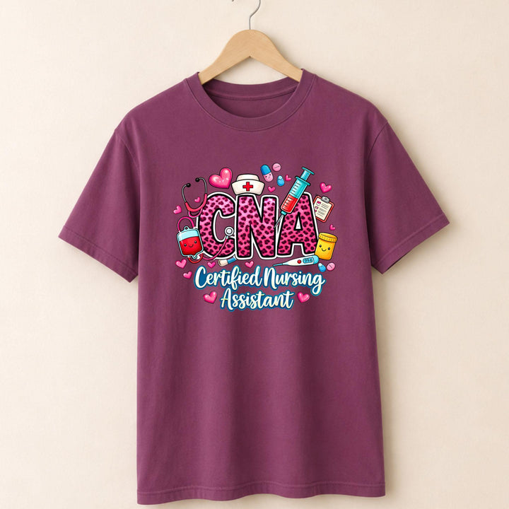 CNA Pink Print T-shirt