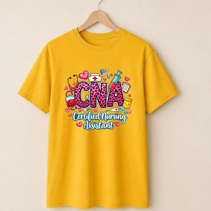 CNA Pink Print T-shirt
