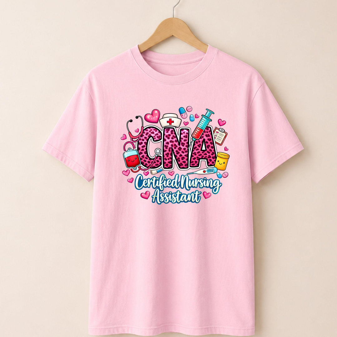 CNA Pink Print T-shirt