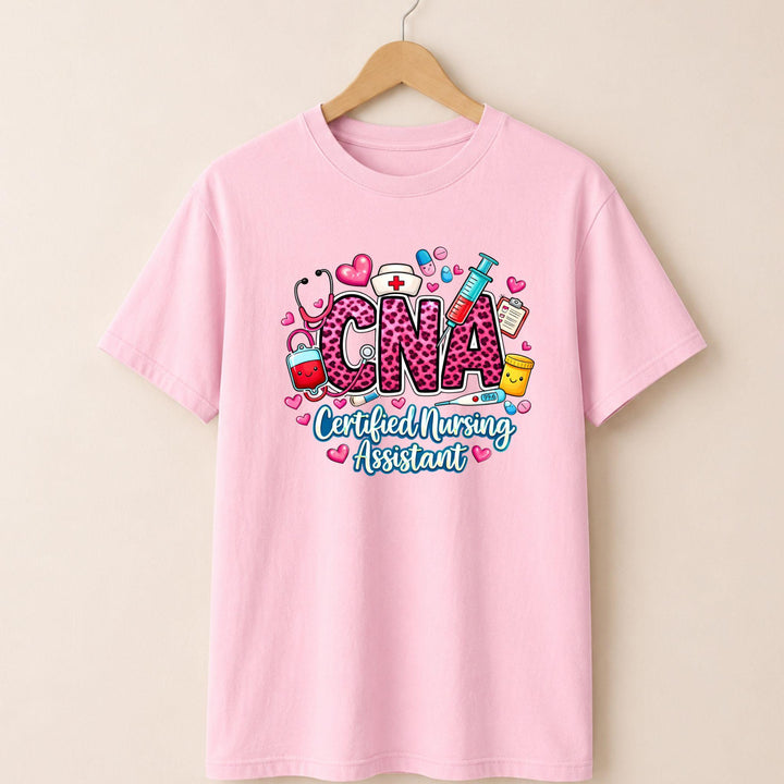 CNA Pink Print T-shirt