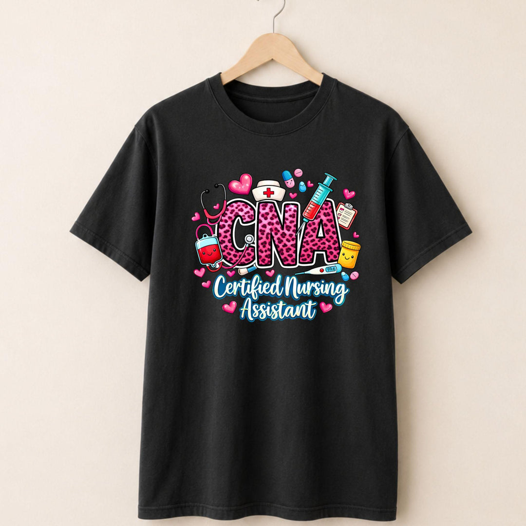 CNA Pink Print T-shirt