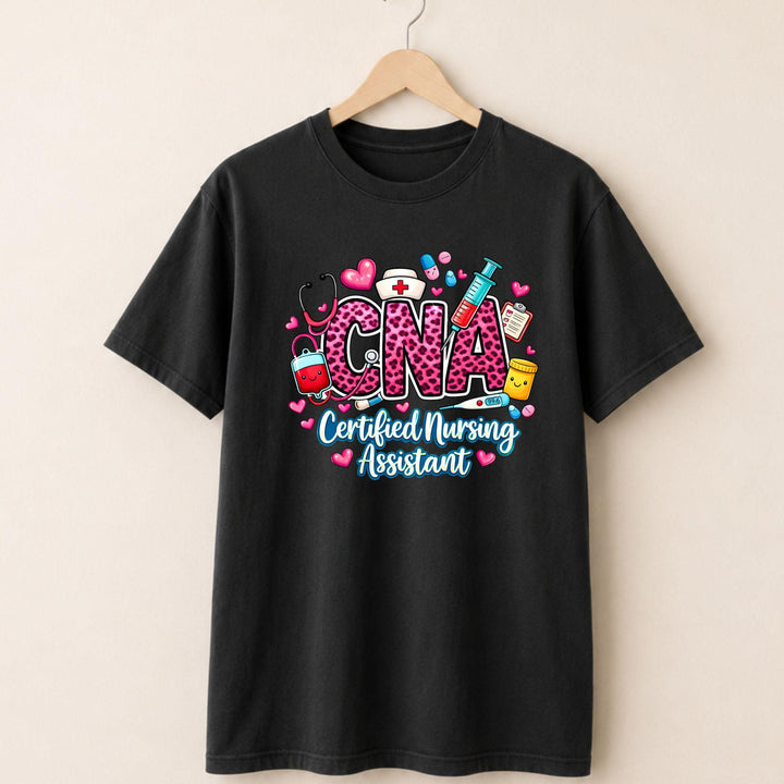 CNA Pink Print T-shirt