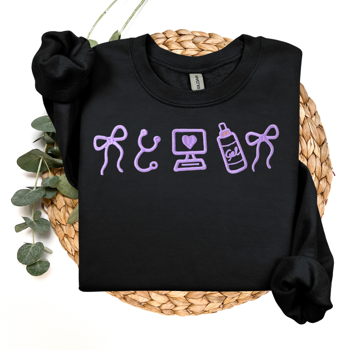 L&D Embroidered Crewneck