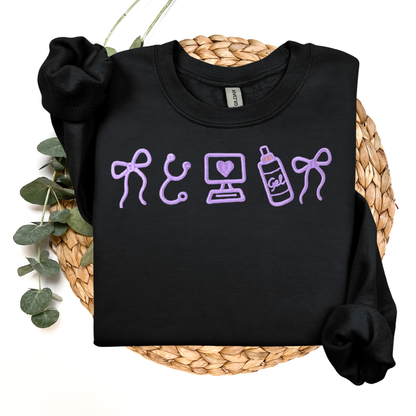 L&D Embroidered Crewneck