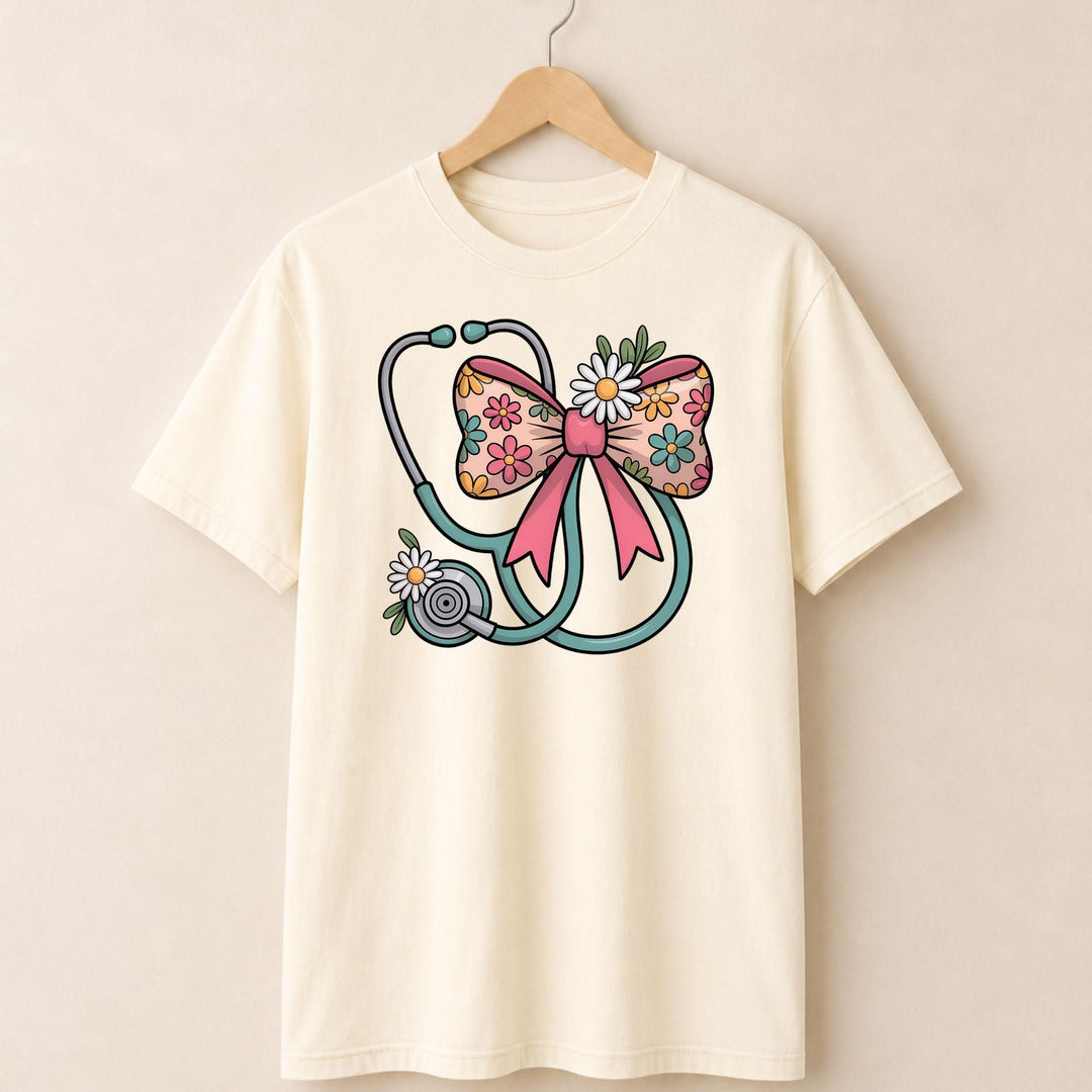 Stethoscope Bow T-shirt