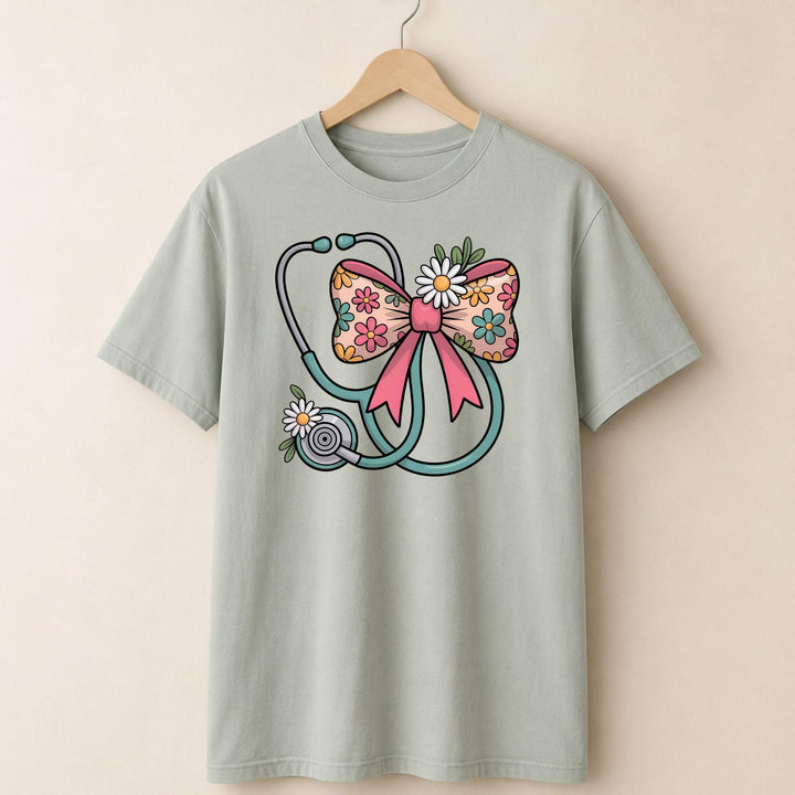 Stethoscope Bow T-shirt