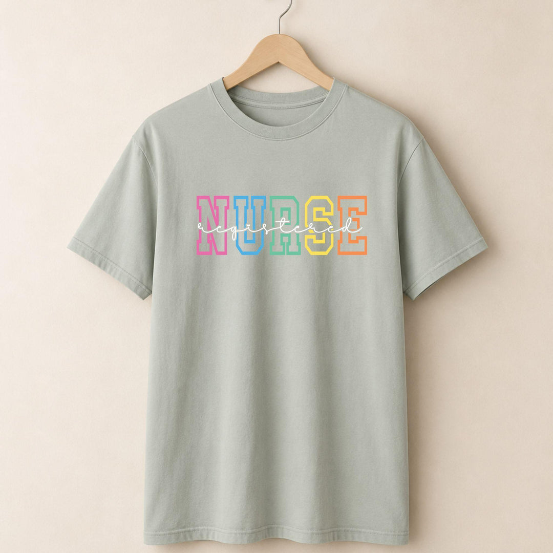 Bride & Bold Registered Nurse T-shirt.
