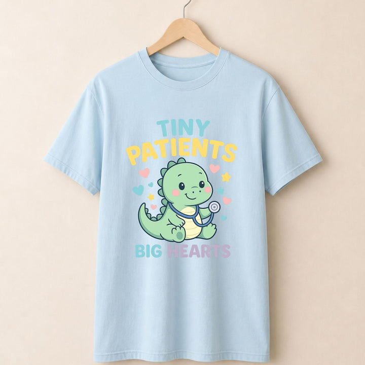 Tiny Patients Big Heart Dinosaur T-shirt