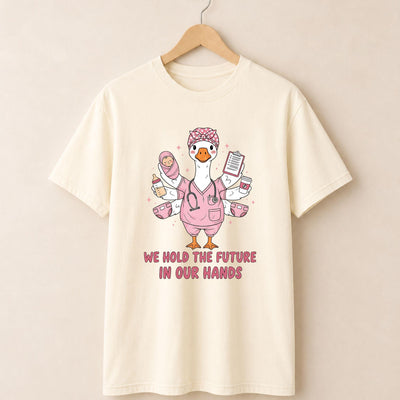 We hold our Future in Our hands T-shirt