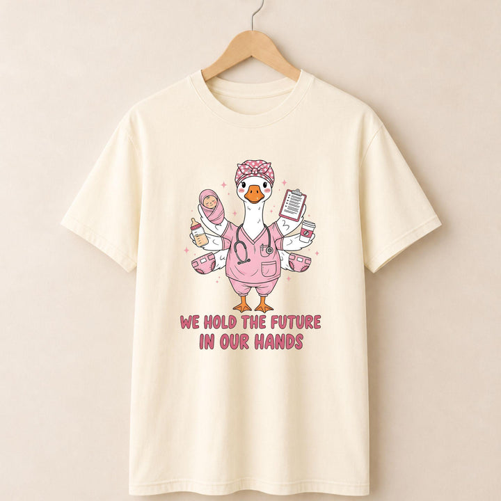 We hold our Future in Our hands T-shirt
