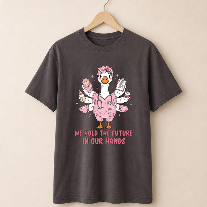 We hold our Future in Our hands T-shirt