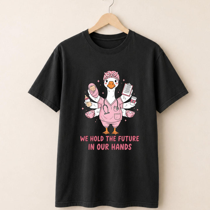 We hold our Future in Our hands T-shirt