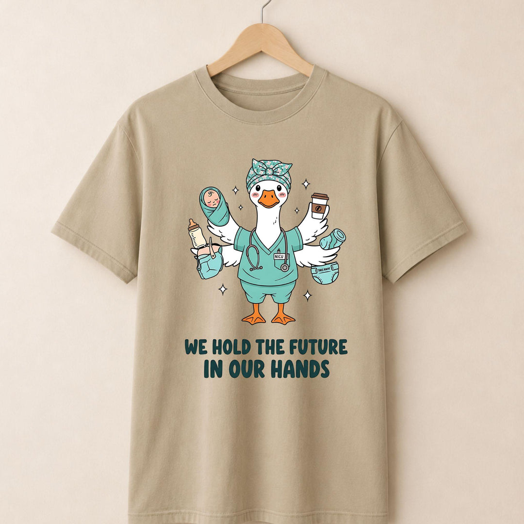 We hold our Future in Our hands T-shirt