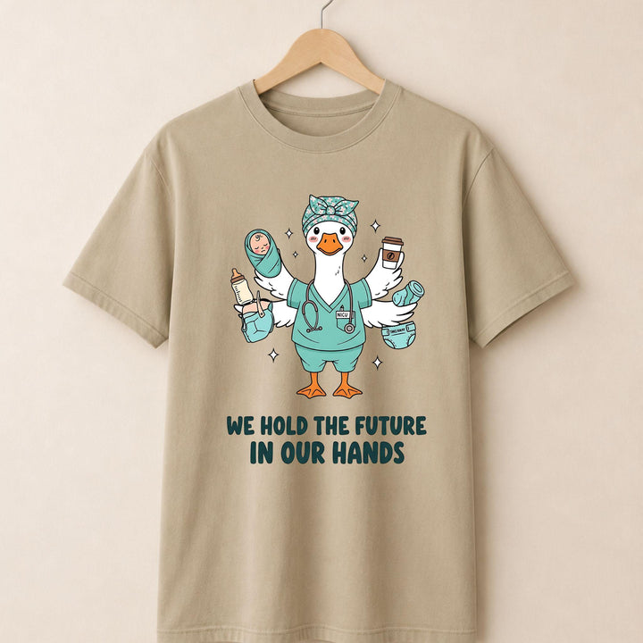 We hold our Future in Our hands T-shirt