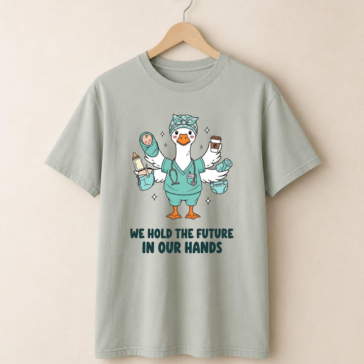 We hold our Future in Our hands T-shirt