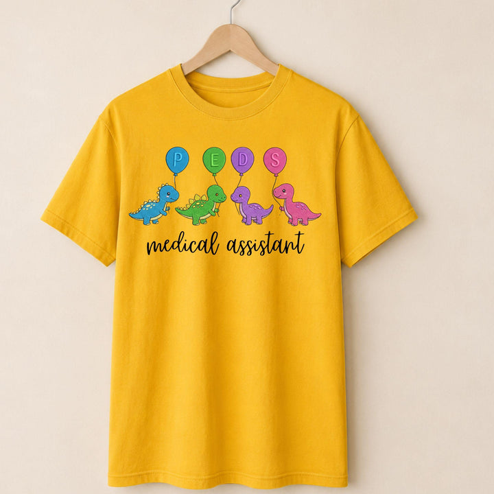 Dinosaur Pediatric Medical Assisstant T-shirt