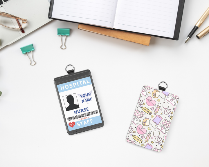 Healthcare Retro ID Badge Holder