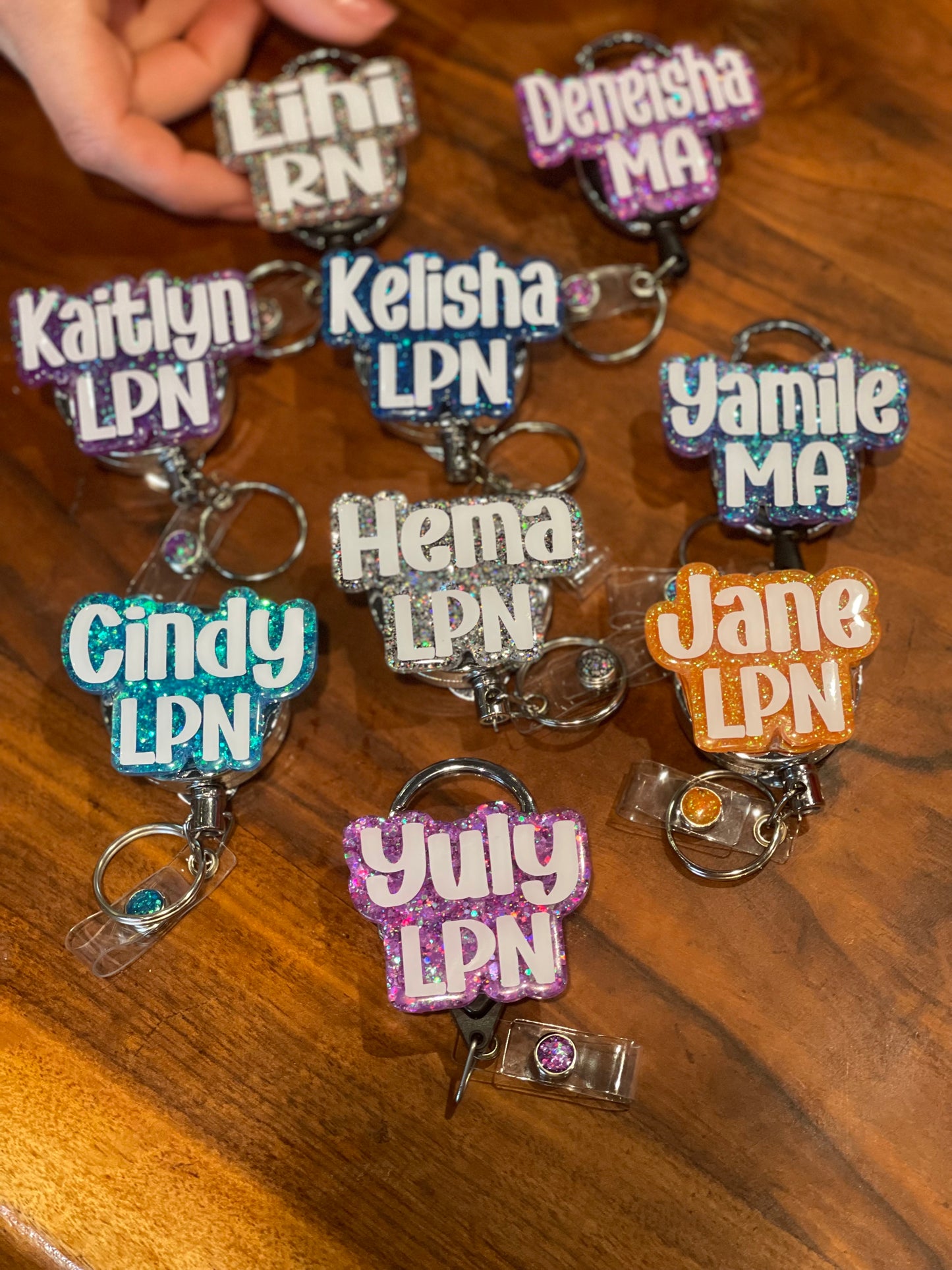 Custom Retractable ID Badge Reel