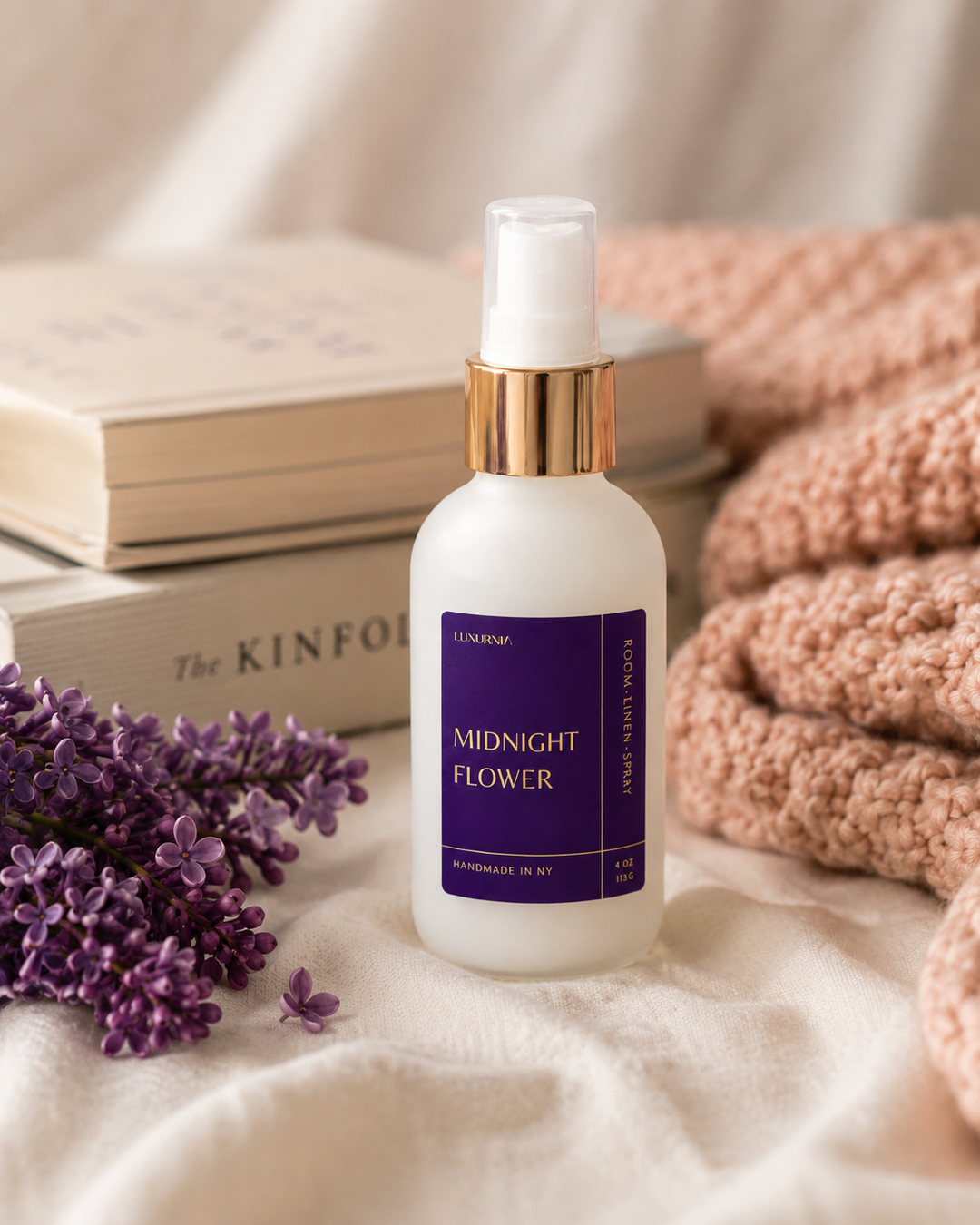 Midnight Flower Room-Linen Spray