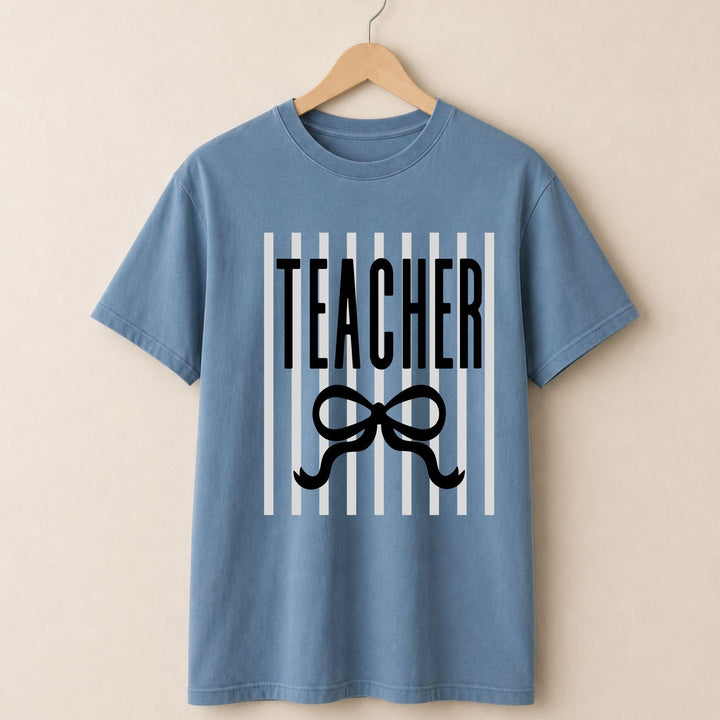 Blue t-shirt with &