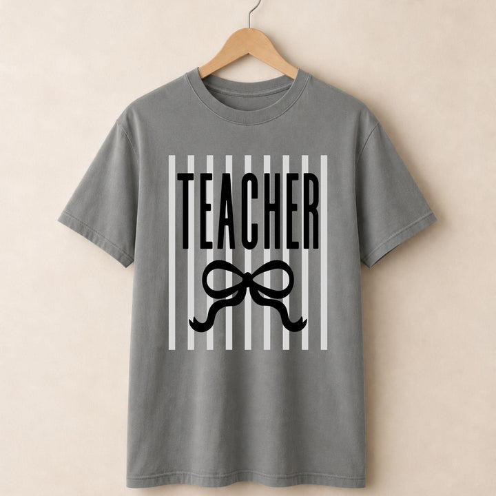 Gray t-shirt with &